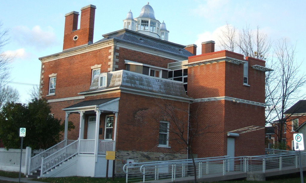 Overall View of 1830 Original (Main Volume With Cupolas, Background); 1880's Addition (Front Left) and 1990's new Addition