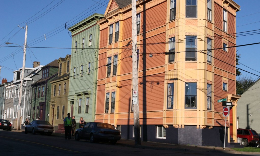 Compact urban form providing more efficient heating and increased density, Halifax (image source: Shelley Bruce)